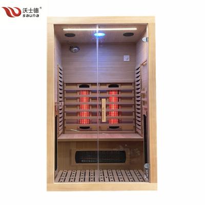 China Computer Control Panel Hot Sale 2 Person Capacity Infrared Sauna For Family Use for sale