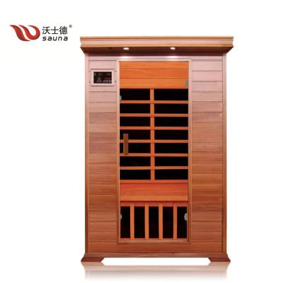 China Wholesale Computer Control Panel New Design 2 Single Person Infrared Sauna Room for sale