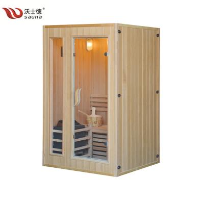 China With Windows Transom Large Hot House Hemlock Sauna Traditional Sale Sauna And Steam Sauna Room for sale