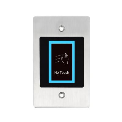 China Indoor or Outdoor for Stainless Steel Optional Touch Switch Infrared Sensor Door Opener Automatic Access Control System Does Not Release Exit Button for sale