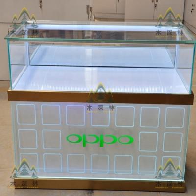 China Environmental friendly glass showcase cabinet with LED lighting and high transparent glass storage cabinet with lock perfectly used in supermarket for sale