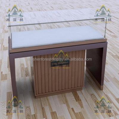 China Environmental friendly high end glass showcase cabinet with elegant design and good workmanship perfect for jewelry and watch display or other things for sale