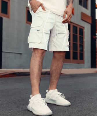 China New Design Breathable Fashion Men Trend Pants Summer Reflective Casual Loose Cargo Shorts for sale