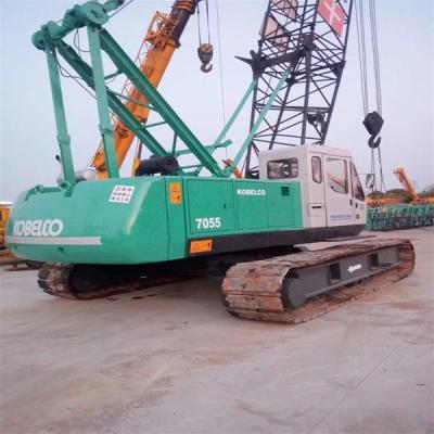 중국 Other top selling used crawler crane KOBELCO 7055 Japan original in Shanghai for sale 판매용