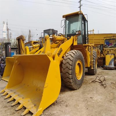 中国 good condition cheap price used wheel loader 966g from japan to shanghai for sale 966g 販売のため