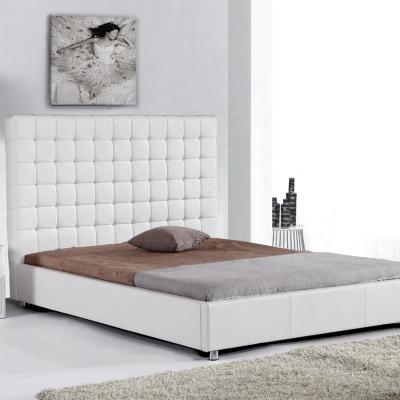 China New Comfortable Modern High Head Bed Frame Double Size King Size for sale