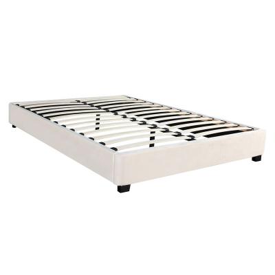 China Solid Wood Plywood And Solid Wood Bed Base With Wooden Slat Kng Size For Home And Hotel Using for sale