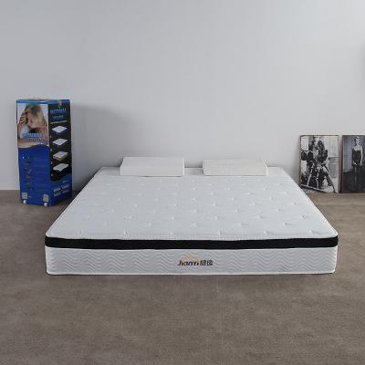 China Durable wonderland pocket spring mattress with natural foam for sale