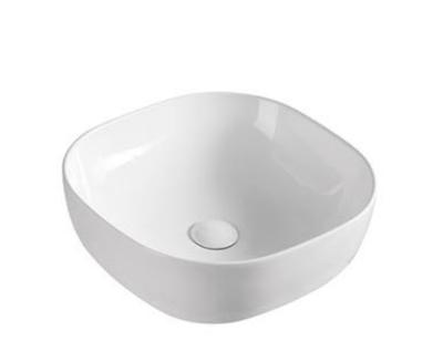 China Modern High Quality White Color Bathroom Wash Basin New Design Ceramic Wash Sink for sale