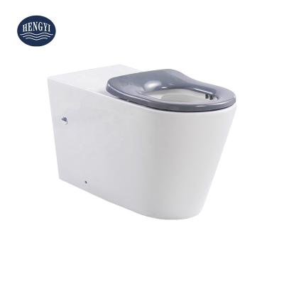 China Concealed Tank Handicaped Toilet Disabled High Quality Toilet Sanitary Ware Australia WATERMARK Ceramic Rimless Flush Certification for sale