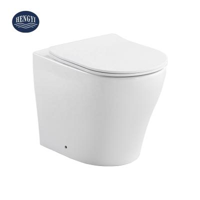 China Concealed Cistern Floor Standing Toilet Concealed Cistern Water Wall Face Closet Ceramic Cyclone Flushing Modern Design WaterMark Certification for sale