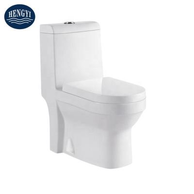 China New Model Modern Design Dual Flush Toilet Bowl 250mm Ceramic Double-Flow One-Piece W.C.S-trap Toilet Bowl Chaozhou Factory Te koop