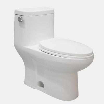 중국 Double-Flow Bathroom Product One Piece Ceramic Bathroom Design Popular New White W.C. Strap. 판매용