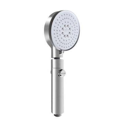 China High Quality Saving Adjustable Bathroom Water Diverter ABS Flower Handheld Free Shower Head for sale