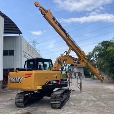 China Customized size 360 Degree Rotation Grapple CAT320D Excavator telescopic Extension Arm 25 Meters for sale