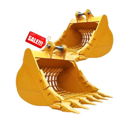 China CAT320 ZX330 Excavator Seive Bucket , OEM ODM Durable Skeleton Bucket for sale