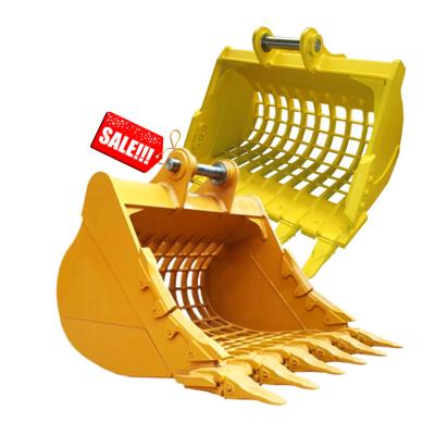 China ZX200 CAT349 Excavator Screening Bucket , Durable Excavator Skeleton Bucket ODM OEM en venta