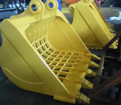 China Q355B NM400 Excavator Skeleton Bucket , 0.6-1.2 cbm Durable Backhoe Attachments for sale