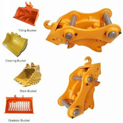 China Safe High-effective Excavator Quick Coupler, Hydraulic Quick Hitch With Pins for cat hitachi komatsu sanny for sale