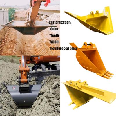 Cina Secchio della fossa di qualità per l'escavatore, escavatore trapezoidale Bucket per CAT320 CAT315 PC200 in vendita