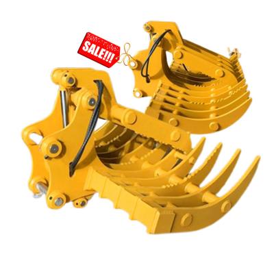 China Mini Excavator Root Rake Bucket, Kobuta Mini Excavator Brush Rake Te koop