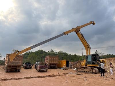 China Excavator Telescopic Arm 14M Telescopic Dipper Arm Excavator long reach For CAT320D for sale