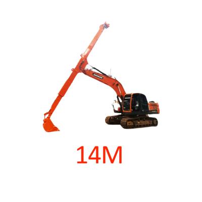 China Durable Steel Excavator Telescopic Dipper Arm 14m High Strength for sale for sale