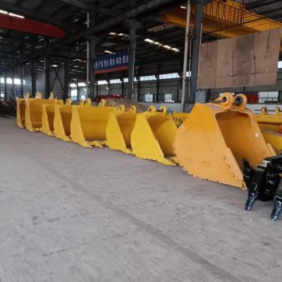 China Strength SD Bucket Excavator Rock Bucket With 30mm Hardox450 Teeth Wear Plate à venda