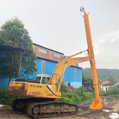 China High Precision Excavator Two Stage Telescopic Arm 12T-35T Foundation Pit Caisson Project LG700 ZX240 for sale