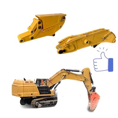 China High strength Excavator tunnel boom short boom excavator long reach arm for excavator for cat hitachi komatsu zoomlion for sale