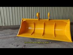 Excavator cleaning bucket ditching bucket for CAT320 PC200