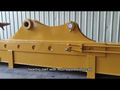 Antiwear 10-40ton Excavator Telescopic Boom Two Segment For CAT SY PC ZX