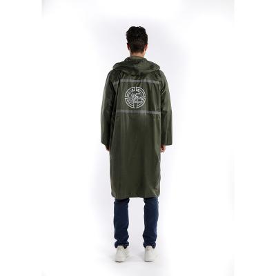 China Bachelor Raincoat Factory In Stock Waterproof Poncho Rainwear For Adult Reusable Long Rain Coat Customized Logo Printed for sale