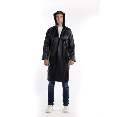 China Adult Raincoat Polyester Raincoat Fashion Raincoat Rainwear Single Person Long Rain Coat for sale