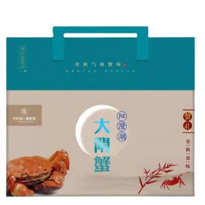 China Black Seafood Packaging China Manufacturer Customized By Chinese Packaging Boxes Fast Food Box for sale