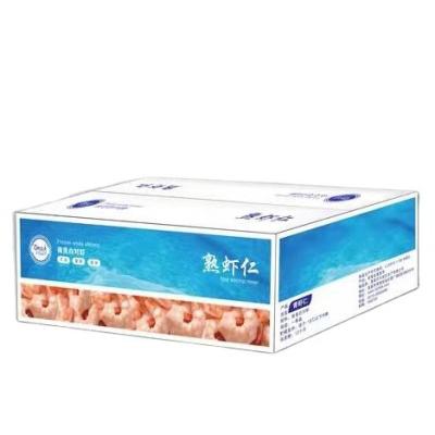 China Seafood packaging 2021 Customized Takeway Delivery White Shrimp Seafood Packaging Food Box for sale