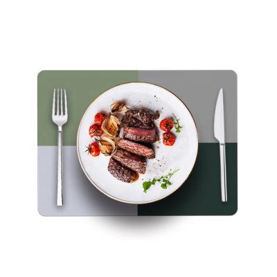 China Best Heat Resistant Viable Dinner Mats Silicone Dining Table Mats Coffee Table Place Mat for sale