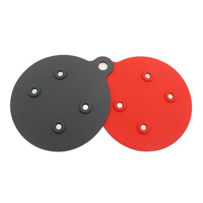 China Non Slip Sustainable Coasters Customized Heat Insulation Silicone Cup Coaster Mat For Table for sale