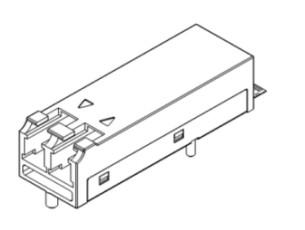 China High Vibration Resistant Single Channel Double Fiber Flexible Band Output Digital Optical Transceiver Module for sale