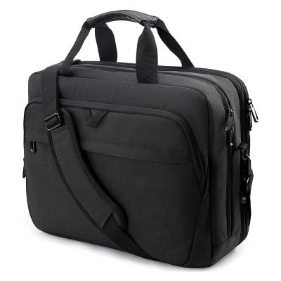 China 17.3 Inch Large Capacity Durable Waterproof Laptop Briefcases Expandable Computer-Suitcase Bag Men Women for sale