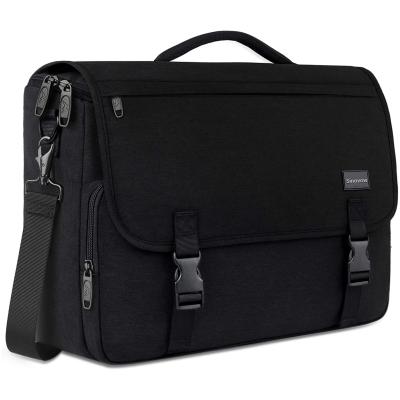 China 15.6 Inch Men Messenger Bags Lightweight Work Computer Laptop Bag Waterproof Towel Briefcase for sale