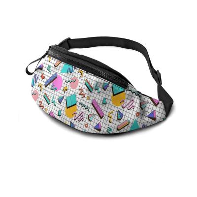 China SINOVOW Retro Water Proof Fanny Pack Adjustable Strap Custom Waist Bag For Men Women Waist Bag Running Waist Bag for sale