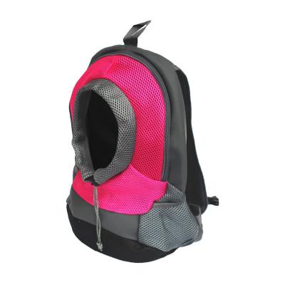 China Wholesale Portable Dog Cat Backpack Carrier Head Out Pet Backpack Pet Bag With Double-shoulder for sale