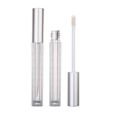 China HUIHO Cosmetic Wholesale Customized Clear Clear 6ml Acrylic Bottle Lip Gloss Container Cosmetic Packaging Empty Lip Gloss Tubes for sale