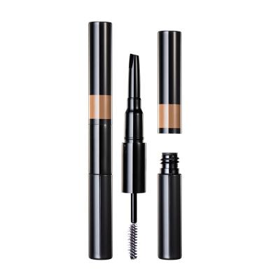 China HUIHO Cosmetic Popular Design Eyebrow Container Mascara Case Private Label Double Sided Vacuum Custom Logo Eyebrow Tube for sale