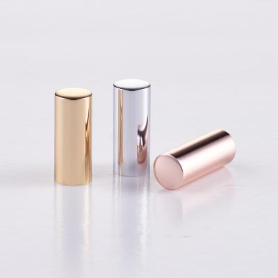 China Factory Direct HUIHO Cosmetic Gold Silver Cosmetic Packaging Container Lip Gloss Tube Aluminum Lids for sale