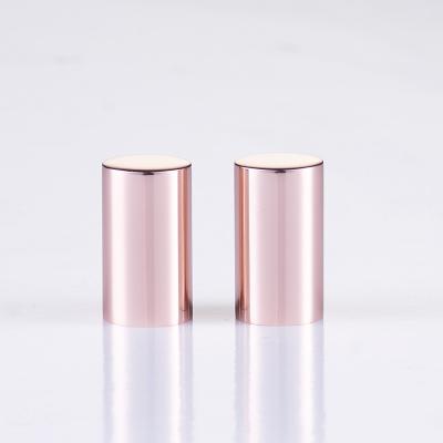 China OEM Factory 18x32 Gold Silver Cosmetic Packaging Container HUIHO Lip Gloss Aluminum Tube Lids for sale