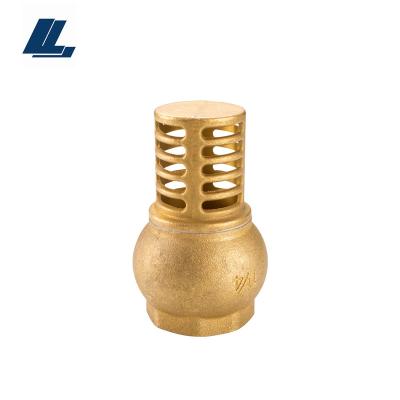 China General DN15-DN100 Inch Suction Valve Brass Price for sale