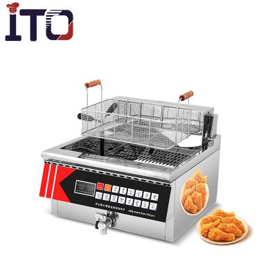 중국 Hot Selling Mcdonalds Hotels Intelligent Electric Deep Fryer Machine Deep Fryer 판매용