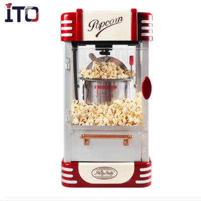 China Outdoor Hot Air Popcorn Maker Mini Size Home Used Old Fashioned Kettle Popcorn Cart for sale